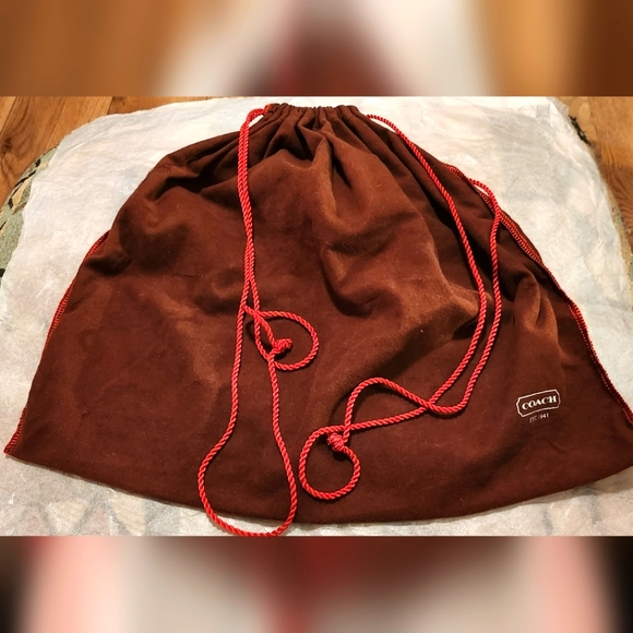VINTAGE Coach Dust Bag Large 18.5 X 15 - Picture 1 of 5